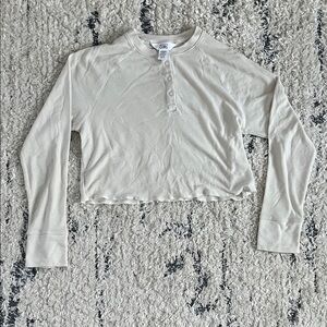 Athleta girl cropped long sleeve